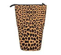 LimPac Telescopic Giraffe Printing Pencil Case, PA Supplies Bag, Cute Office Makeup Organizer