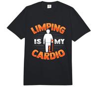Limping Amputee Joke Leg Prosthetic Design for a Leg Amputee Comfort Colors Adult Heavyweight T-Shirt