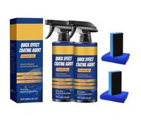 Limplex Car Coating Spray, Limplex Car Polish, Advanced Car Quick-Acting Coating Agent Spray, Quick Effect Coating Agent for Cars, Car Coating Sprays for Shine and Protection (2PC)