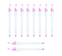 Limtula 10 Pcs Ballpoint Pen 1.0mm Black Inks Stationery Pen Gift Smooth Writing for Student
