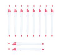 Limtula 10 Pcs Ballpoint Pen 1.0mm Black Inks Stationery Pen Gift Smooth Writing for Student