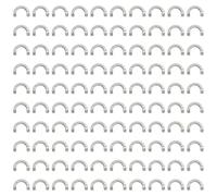 Limtula 100pcs U-Shaped Fishing Tackle Joiners for Spoons | Weights, and Leader Line