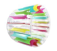 Limtula 100X65X60cm Colorful Inflatable Water Wheel Roller Float Giant Roll for Children Swimming Pool Toy Crawling Roller Toy Inflatable Water Wheel Float Kids Adult