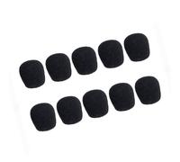 Limtula 10PCS Durability Microphones Foam Filter Covers Washable Sponge Cover for Studio Streaming Mic Windscreen Miniatures Microphones Foam Covers