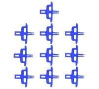 Limtula 10Pcs Hydraulic Disc Brake Instert Tool 2/4-Plunger Caliper Block Bike Hydraulic Disc Brake Bleed Block Spacer Brake Caliper Pad Spacer Washer