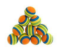 Limtula 10pcs Pet Fetching Balls Toy EVA Balls Interactive Toys for Pets Dogs Home for Play Outdoor Trainning Kitten Playpen Indoor Large