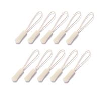 Limtula 10PCS Practical Zipper Pull Cord Pull Extension for Handbag Purse Backpack Jackets Bags Coat Luggage Zipper Accessories Pulls