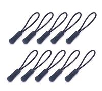Limtula 10PCS Practical Zipper Pull Cord Pull Extension for Handbag Purse Backpack Jackets Bags Coat Luggage Zipper Accessories Pulls