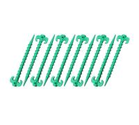 Limtula 10Pcs Screw Tent Pegs for Fixing Camping Rain Tarps Outdoors Camping Stakes Heavy Duty Nails Stakes
