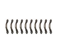 Limtula 10pcs/Set Vintage Drawer Handles Metal Pulls Zinc Alloy Knobs Drawer Handles Pulls for Wine Boxes & Wooden Chests Vintage Furniture Accessory