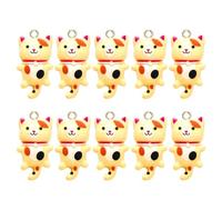 Limtula 10Pcs Sweet Jewelry Pendant Decorative Resin Crafting Set Delightful Resin Model Jewelry for Home Studios Painting Kit