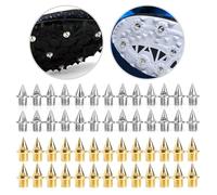 Limtula 120Pcs Track And Crosses Country Spikes With Wrench 1/4Inch For Shoes Replacement Track And Crosses Country With Wrench