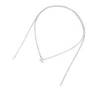 Limtula 150cm Extra Long Layering Beaded Clavicle Necklace Jewellery with Beads and Geometric Pendant Design Beaded Jewelry