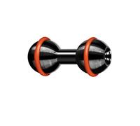 Limtula 1in Head Adapter Aluminum Alloy With M6s And 1/4inch Thread For Camera And Camcorder Mounts