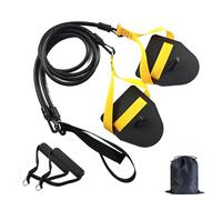 Limtula 2 in 1 Swimming Arm Training Pull Rope with Hand Paddle Swimming Elastic Rope Resistance Band Equipment Swim Tool for Improve