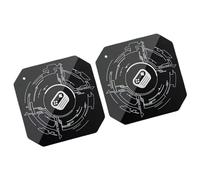Limtula 2 Pcs Thin Cooling Sheet for Smartphones Heat Dissipation with Strong Adhesive Thin Heat Sink Radiator Stickers Plate Sheet for Phone Warm Cooling Works with Car Mounts and Stands