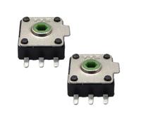 Limtula 2 Piece Green Cores Mouse Encoders Decoders for ROGGladiusIII MambaElite Mouse Wheel Accessory