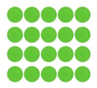 Limtula 20Pcs 2.5inch Round Air Ice Hockey Pucks Air Replacement Heavy Tables Easy to Use Tables Game