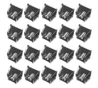 Limtula 20Pcs Transparent PC Keycaps Mechanical Keyboards Keycaps Blank Backlit Keycaps for Switches Mechanical Keyboards
