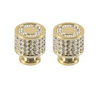 Limtula 2PCS Charming Stone Drawer Knobs, Easy Installation, B