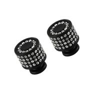 Limtula 2PCS Charming Stone Drawer Knobs, Easy Installation, Black
