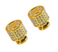 Limtula 2PCS Charming Stone Drawer Knobs, Easy Installation, D
