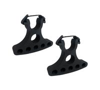Limtula 2Pcs Portable Bicycles Repair Handlebars Bracket Clip on Bike Handlebars Stand Stabilizer Bike Maintenance Handle Holder Clip on Stand Stabilizer
