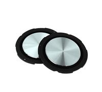 Limtula 2PCS Radiator Diaphragm Bass Diaphragm Rubber Plate Passive Radiator Auxiliary Bass Plates