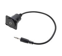 Limtula 3.5mm Threaded Fixed Waterproof Cable Mount, Male to female