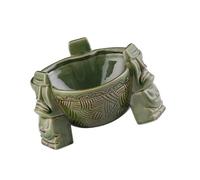 Limtula 3 Legged Cocktail Drinking Cup Large Capacity Drinkware Elegant Ceramic Beverage Mug for Weddings Beach Parties Large Capacity Beverage Cup