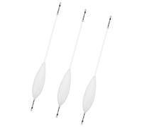Limtula 3pcs Bombard Shape Upward Bobber 12/15 / 20/30 / 40g Acrylic Floating Buoyancy Bobbers for Long Casting Fishing Tackle Long Cast Fishing Weights Lake