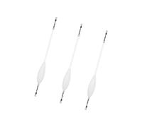 Limtula 3pcs Bombard Shape Upward Bobber 12/15 / 20/30 / 40g Acrylic Floating Buoyancy Bobbers for Long Casting Fishing Tackle Long Cast Fishing Weights Lake