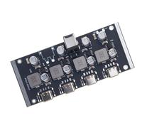Limtula 4-Way PD65W Fast Charging Module Type C Interfaces Fast Charging Board PD3.0/2.0 Replacement for Phone Laptop Intelligent Chip