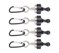 Limtula 4lots Durability Outdoor Clip Strong Camping Attachments for Hanging Camp Light Skylights Tents Neodymium Hook