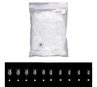 Limtula 500Pcs/set Press on Nails Hollow Nail Tips Full Cover Fake Nail Artificial Press on Long Almond False Nail Extension