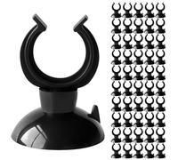 Limtula 50pcs Aquariums Suction Cups Clamp for FishTank Plant Holders Binding Tool Water Equipment Invisible Clip Fish Tanks Suction Holder