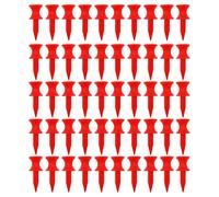 Limtula 50Pcs/lot Golf-Tees Step Down Unbreakable 70/57/51/45/38/32mm Colored Long Short For Golfers Practice