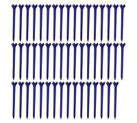 Limtula 50Pcs/set Golf Tees For Driver Training Castles Type Low Resistance More Distance Consistent Height Golf Practice Training Tees