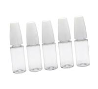 Limtula 5Pcs Fine Tip Dispenser Bottle with Leakproof Lid Ensuring Accurate Flows for Cosmetic Application Model Coloring Project Needle Tip Drip Bottle