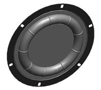 Limtula 6.5in / 8in Loudspeaker Subwoofer Diaphragm Woofer Radiator Bass Passive Horn for Music Enthusiasts Auditory Improvement