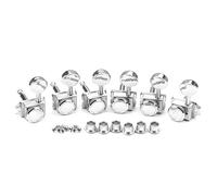Limtula 6 inline Vintage Style Guitar Locking Tuners Lock String Tunings Key Pegs Machine Head Left Hand Guitar Tuners