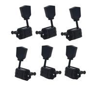 Limtula 6Pcs Guitar Tunings Key Tuners Replacement Semi Closed Keys Machine Head Tuners Machine Head Knobs Easy to Install