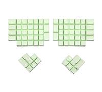 Limtula 76 Keys PBT Keycap XDA Profile Not Engraving Blank for Key Cover Unique Character for Key Button for Ergodox Mechanical