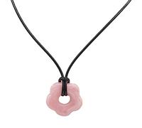 Limtula Acrylic Flower Necklace Multicolored Pendant Charm Choker Chain Clavicle Chain For Fashionable Women Handmade Collarbone