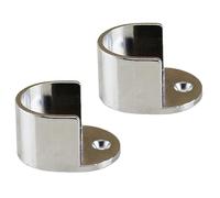 Limtula Alloy Curtain Rods Brackets For 28mm Fit Metal And Wood Wall Mount 2Pcs/Set Curtain Rods