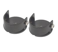 Limtula Alloy Curtain Rods Brackets For 28mm Fit Metal And Wood Wall Mount 2Pcs/Set Curtain Rods