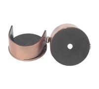 Limtula Alloy Curtain Rods Brackets For 28mm Fit Metal And Wood Wall Mount 2Pcs/Set Curtain Rods