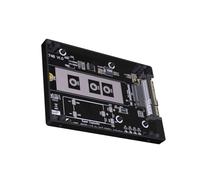 Limtula Aluminum NVMe to U.2 Adapter Enclosure, PCIe Converter Board with Consistent Power Module for SSD Upgrade Project Builds