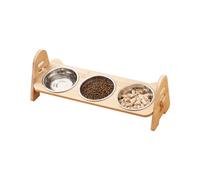 Limtula Anti-Vomit Bowl Food Dispenser Adjustable Tilted Kitten Treats Dry Food Water Basic Feeding Supplies Adjustable Ergonomic Feeder Anti Spill