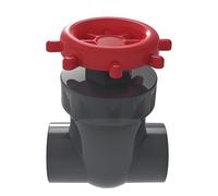 Limtula Aquarium Inline Water Control Regulator, 40MM | Fish Tubing Controller, Rotary Top Accessory, Filter Pump Line Manager